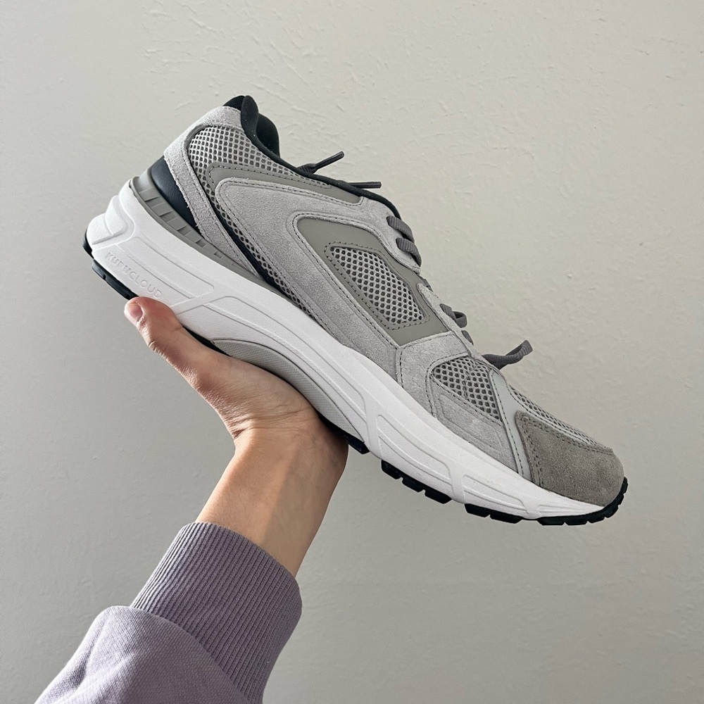KURU SURGE Unisex Grey Running Sneakers Size 11M - 12.5W Orthopedic Shoes